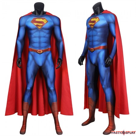 Superman and Lois Superman 3D Cosplay Jumpsuit