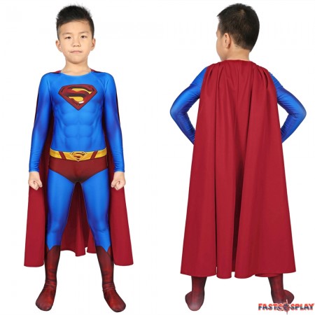 Superman Returns Superman Clark Kent Kids 3D Jumpsuit