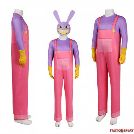 The Amazing Digital Circus Jax Kids Cosplay Costume