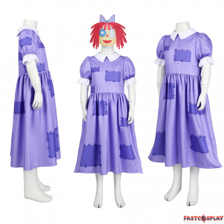 The Amazing Digital Circus Ragatha Kids Cosplay Dress