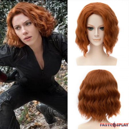 The Avengers Age of Ultron Black Widow Cosplay Wigs