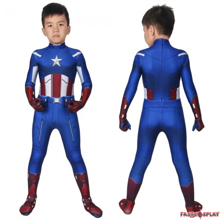 The Avengers Captain America Kids 3D Jumpsuit