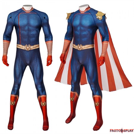 The Boys Homelander Cosplay 3D Jumpsuit