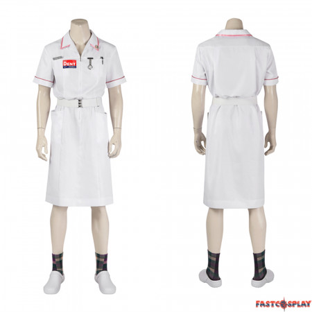 The Dark Knight Joker Nurse Suit Cosplay Costume