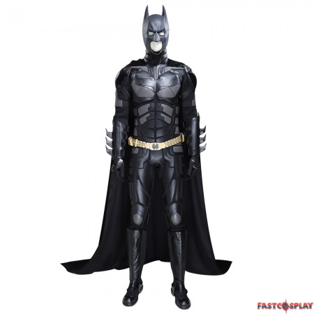 The Dark Knight Rises Batman Cosplay Costume Deluxe Version