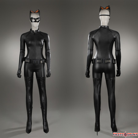 The Dark Knight Rises Catwoman Selina Kyle Cosplay Costume