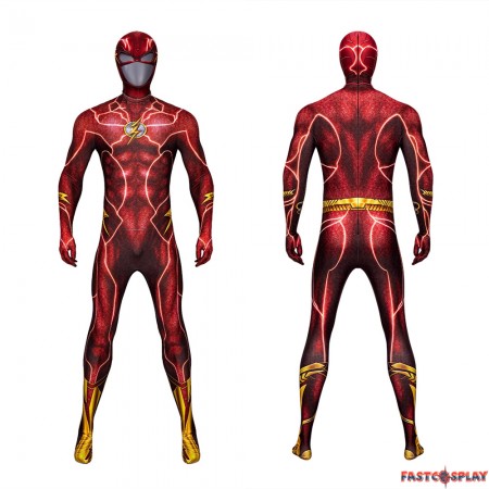 The Flash 3D Cosplay Jumpsuit