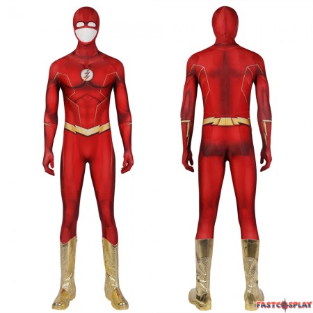 The Flash 8 Barry Allen Flash Cosplay Suits