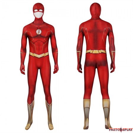 The Flash 8 Barry Allen Flash Jumpsuit