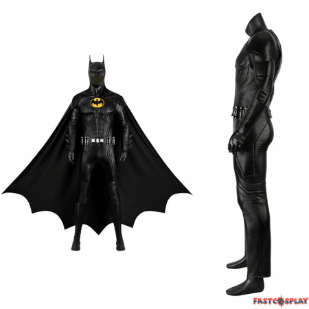The Flash Batman Bruce Wayne Michael Keaton Cosplay Costume