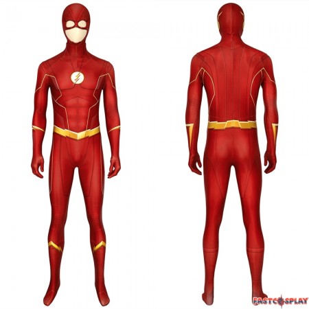 The Flash Season 6 Barry Allen 3D Cosplay Jumpsuit