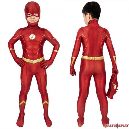 The Flash Season 6 Barry Allen Kids 3D Jumpsuit