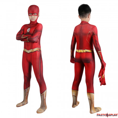 The Flash Season 8 Barry Allen Flash Kids Jumpsuit