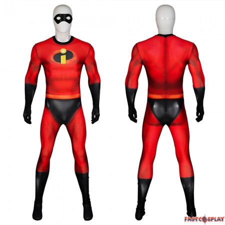 The Incredibles Bob Parr Cosplay Jumpsuit