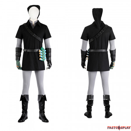 The Legend of Zelda Link Dark Tunic Cosplay Costume