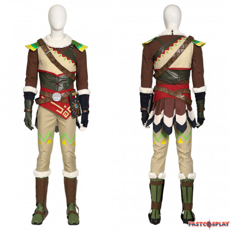 The Legend of Zelda Link Rito Village Cosplay Costume