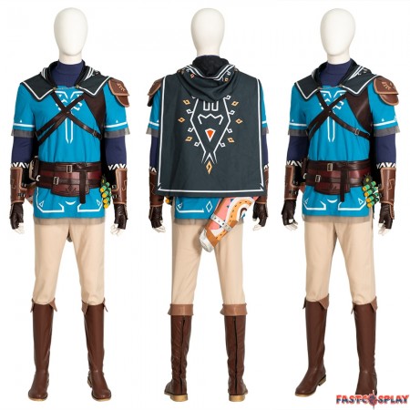 The Legend of Zelda Tears of the Kingdom Link Cosplay Costume