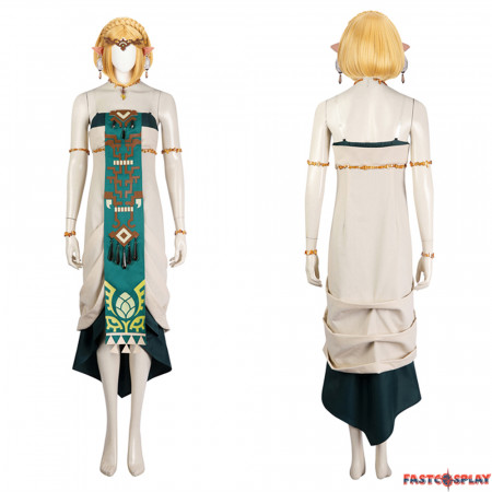 The Legend of Zelda Tears of the Kingdom Princess Zelda Cosplay Dress