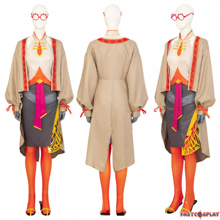 The Legend of Zelda Tears of the Kingdom Purah Cosplay Costume