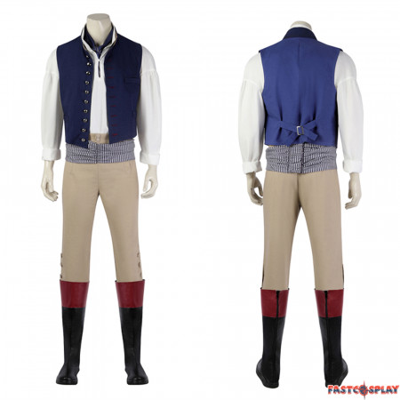 The Little Mermaid Prince Eric Cosplay Costumes