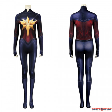 The Marvels Captain Marvel Carol Danvers Jumpsuits