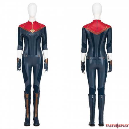 The Marvels Carol Danvers Fighting Cosplay Costume