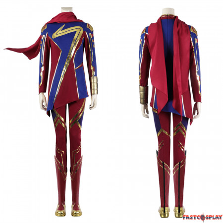 The Marvels Kamala Khan Ms. Marvel Cosplay Costume