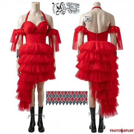 The Suicide Squad 2 Harley Quinn Cosplay Dress