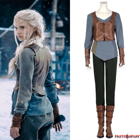 The Witcher 2 Ciri Cosplay Costume