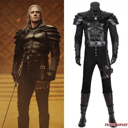 The Witcher 2 Geralt of Rivia Cosplay Costume Deluxe