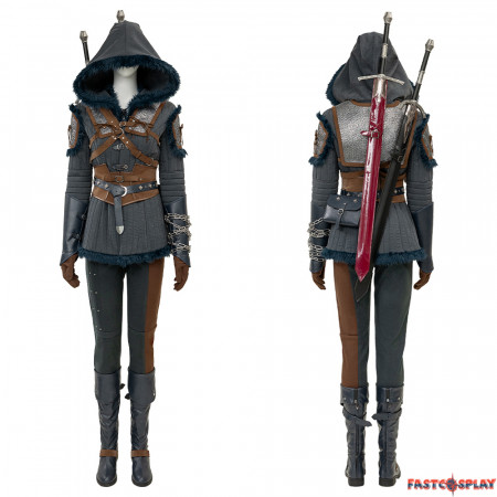 The Witcher 4 Ciri Cosplay Costume Full Set