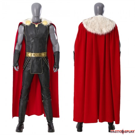 Thor Love and Thunder Thor Black Fighting Suit Cosplay Costume