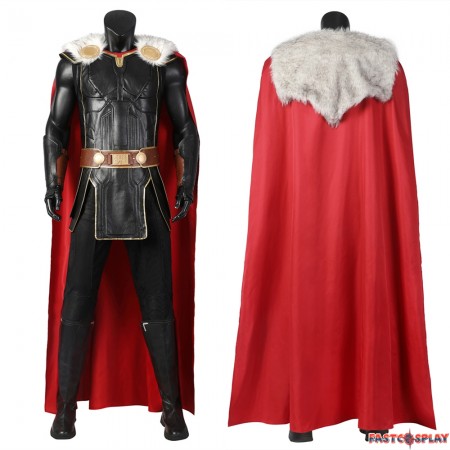 Thor Love and Thunder Thor Cosplay Costume Black Fighting Suit