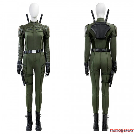 Thunderbolts Black Widow Yelena Belova Cosplay Costume