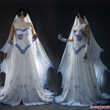 Tim Burton's Corpse Bride Emily Corpse Bride Cosplay Dress