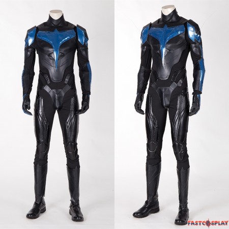 Titans Nightwing Deluxe Cosplay Costume