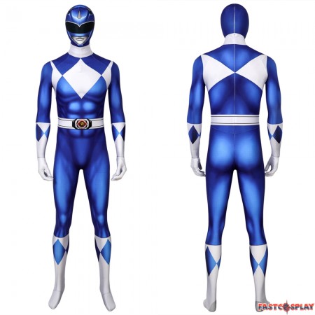 Tricera Ranger Dan Blue Power Rangers 3D Jumpsuit