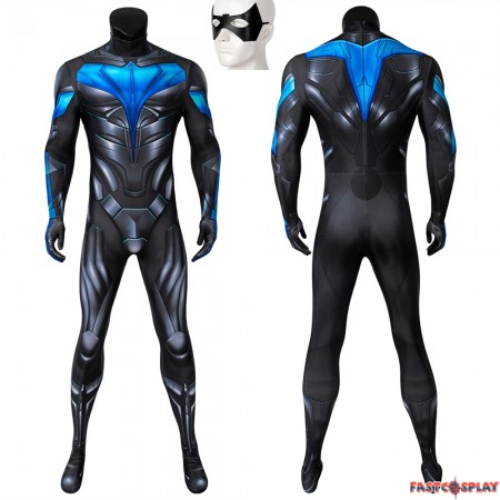 TV Titans Nightwing 3D Jumpsuit