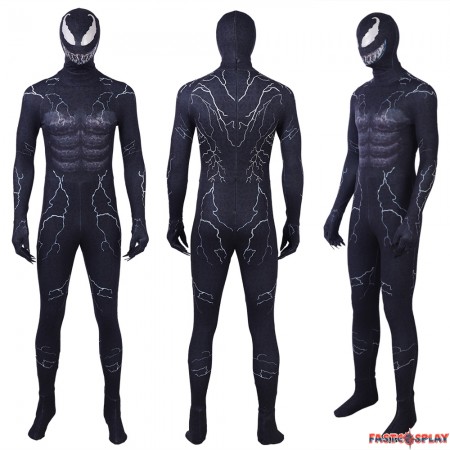 Venom Edward Eddie Brock Venom Cosplay Jumpsuit