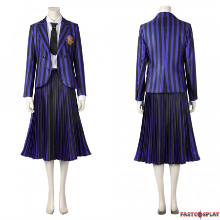 Wednesday Nevermore Academy Enid Sinclair Bianca Barclay Cosplay Costume