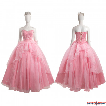 Wicked Glinda Wedding Dress Cosplay Costume
