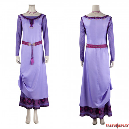 2023 Movie Wish Asha Cosplay Dress