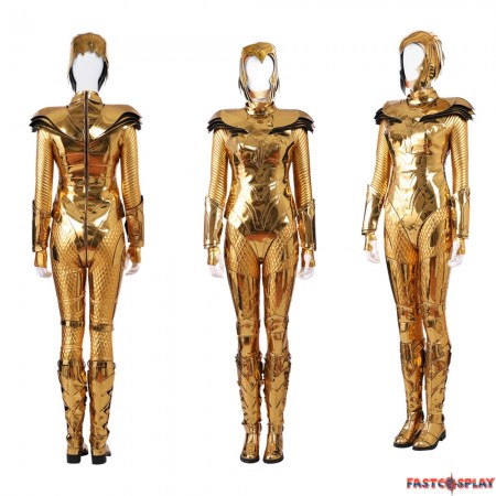 Wonder Woman 1984 Wonder Woman Cosplay Costume Golden Version