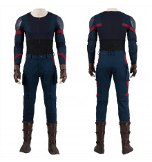 Avengers Endgame Captain America Cosplay Costume Deluxe