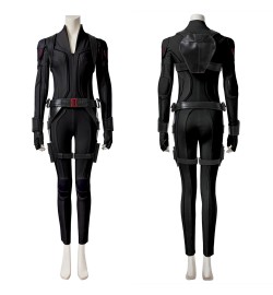 2020 Black Widow Cosplay Costume Black Outfit