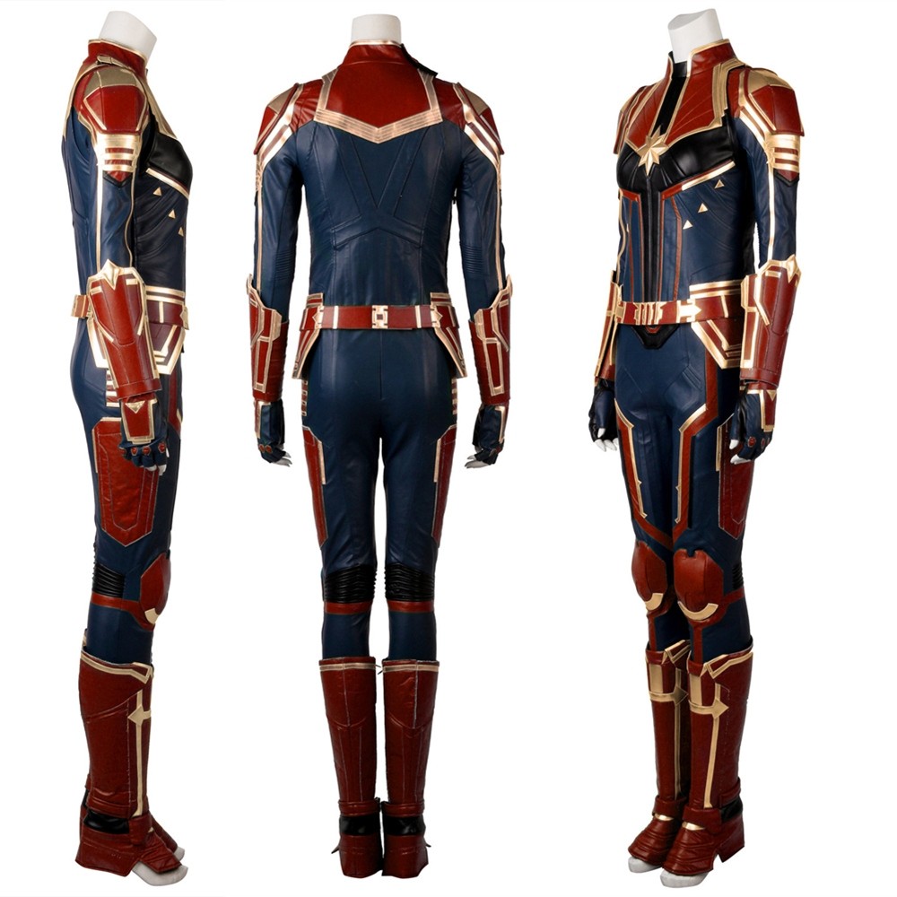 2019 Captain Marvel Cosplay Costume Carol Danvers Costume