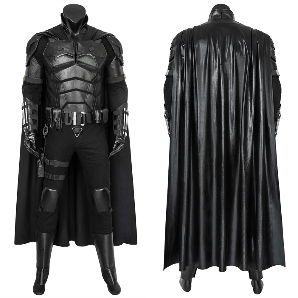 2022 Movie The Batman Robert Pattinson Cosplay Costume Deluxe