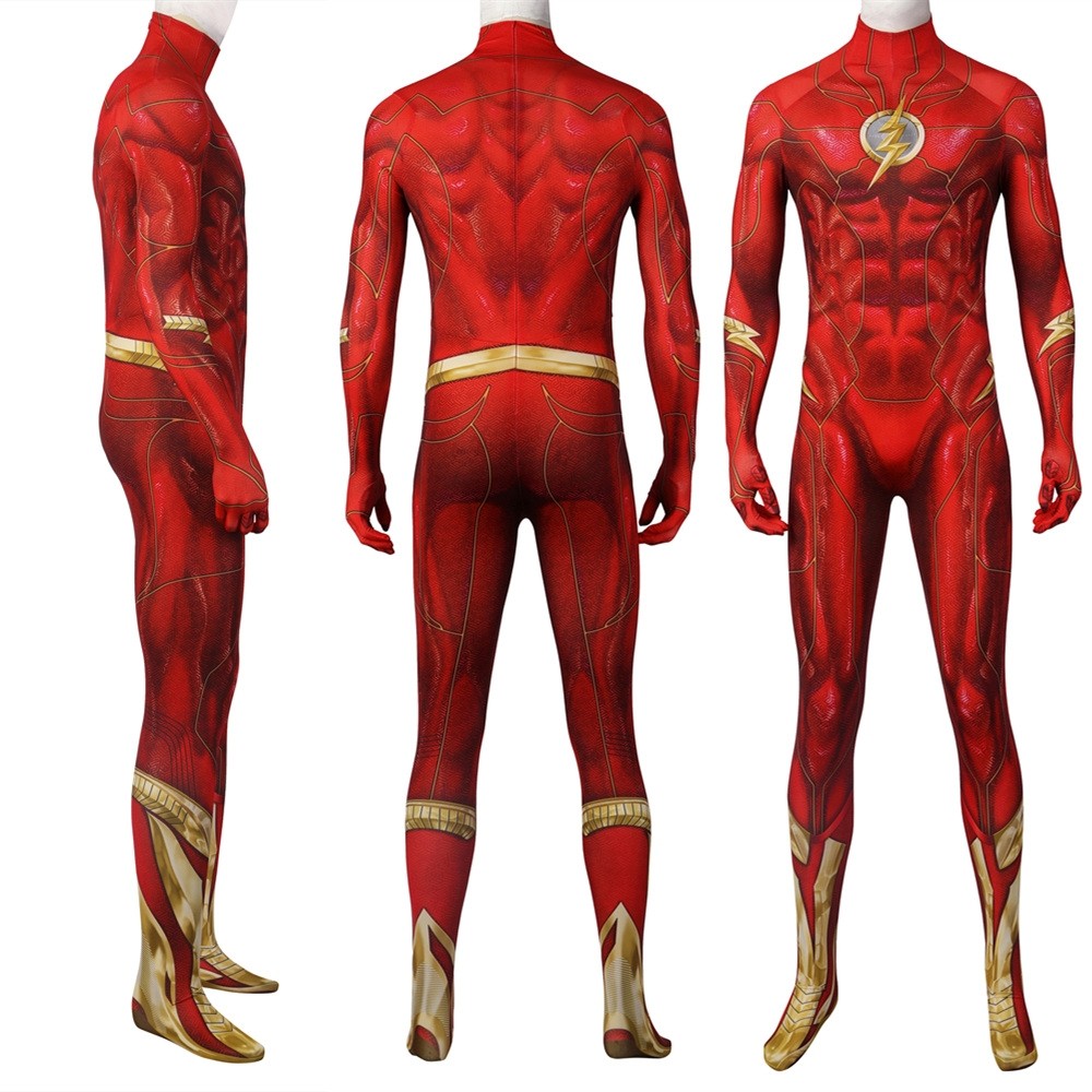 2022 Flashpoint Barry Allen Flash Jumpsuit