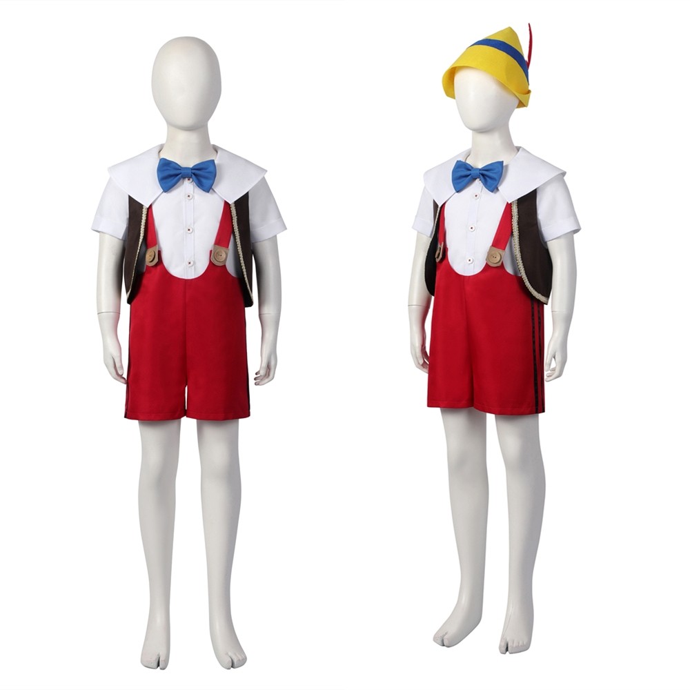 2022 Pinocchio Kids Cosplay Costume