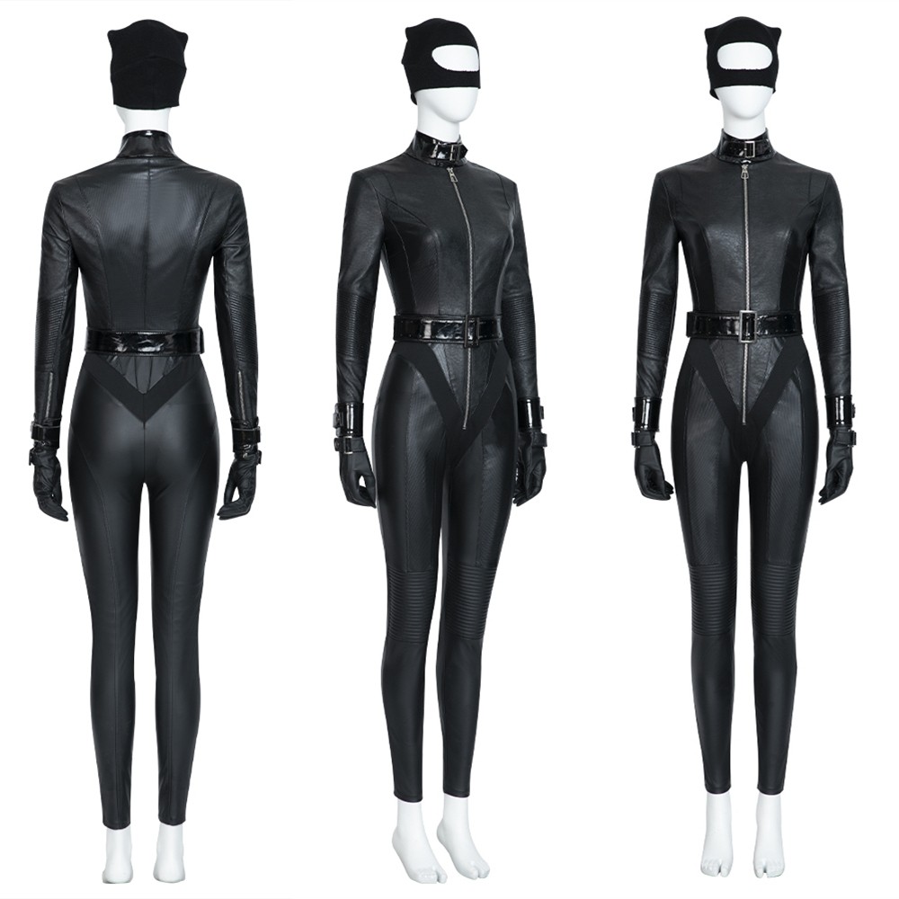 2022 The Batman Movie Catwoman Cosplay Costume Deluxe